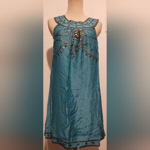 Theme turquoise dress